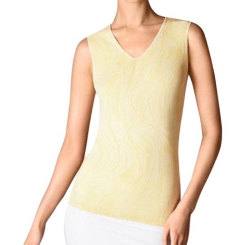 Wolford Marble Shirt 56181 Marble Look Women's Top Shirt Size M